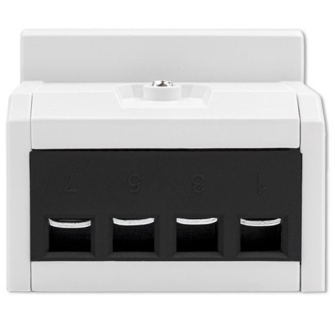 Qoltec Trójfazowy elektroniczny licznik | miernik zużycia energii na szynę DIN | 400V | 100A | LCD | 4P