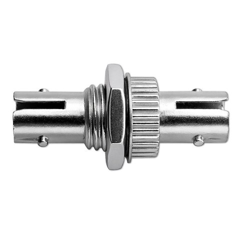 Qoltec Adapter światłowodowy ST/UPC | Simplex | Multimode