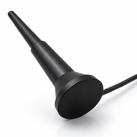 Qoltec Antena 4G LTE z podstawą magnetyczną | 5dBi | dookólna | wewnętrzna | 600-2700 MHz | SMA | 3m