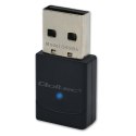 Qoltec Bezprzewodowy Ultra szybki mini adapter WiFi 6 | Standard AX | Bluetooth 5.4 | USB | 900Mbps