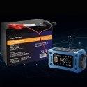 Qoltec Inteligentna mikroprocesorowa ładowarka 12V 15A | Prostownik z funkcją naprawy i podtrzymania zasilania podczas wymiany a