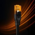 Qoltec Kabel Patchcord UTP | CAT6 | 2 x RJ-45 | High speed 1Gb/s | Pozłacane styki | 20m | czarny