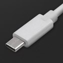 Qoltec Kabel USB 2.0 typ C męski | USB 2.0 typ C męski | 1.4m | Biały