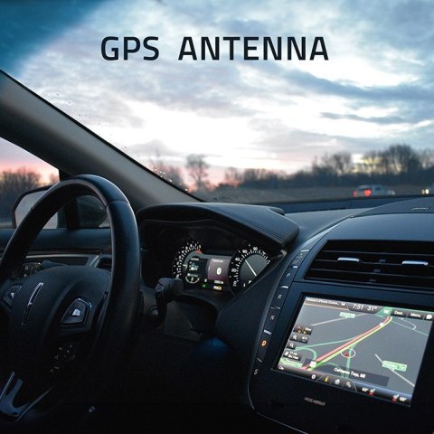 Qoltec Mobilna Antena GPS z podstawą magnetyczną | dookólna | 28dBi | 50W | FAKRA