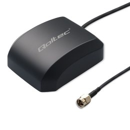 Qoltec Mobilna Antena GPS z podstawą magnetyczną | dookólna | 28dBi | 50W | SMA