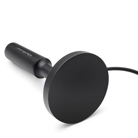 Qoltec Wewnętrzna Antena TV DVB-T2 ze wzmacniaczem sygnału i magnetyczną podstawą | 4K | 28dBi | 5m