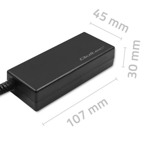 Qoltec Zasilacz specjalizowany do Acer 65W | SmartPlug | 3 wtyczki | +kabel zasilający