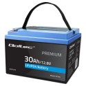Qoltec Akumulator LiFePO4 Litowo-Żelazowo-Fosforanowy | 12.8V | 30Ah | 384Wh | BMS