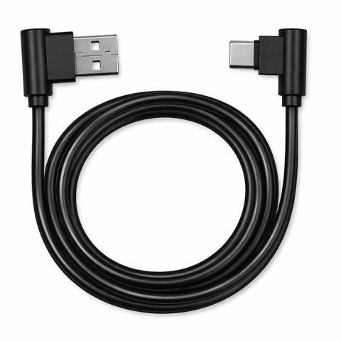 Qoltec Kabel USB typ C męski | USB 2.0 A męski | 1m