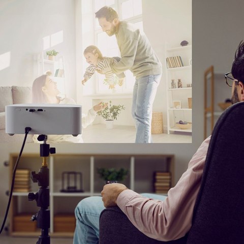 Qoltec Kabel zasilający IEC C5/SCHUKO | koniczynka | 3x0.75mm² | 1.4m