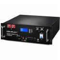 Qoltec Stabilny Magazyn energii LiFePO4 do RACK | 5.12kWh | 51.2V | 100Ah | BMS | LCD