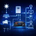 Qoltec Stabilny Magazyn energii LiFePO4 do RACK | 5.12kWh | 51.2V | 100Ah | BMS | LCD