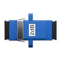 Qoltec Tłumik światłowodowy SC/UPC (F) - SC/UPC (F) | Singlemode | 2dB