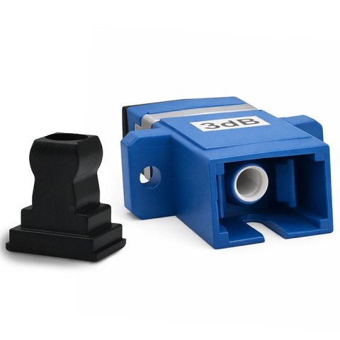 Qoltec Tłumik światłowodowy SC/UPC (F) - SC/UPC (F) | Singlemode | 3dB