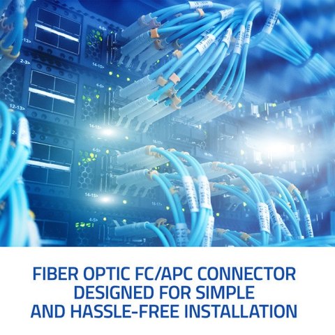 Qoltec Złącza światłowodowe FC/APC | Singlemode | 3.0mm