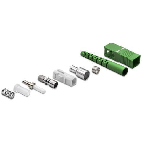 Qoltec Złącza światłowodowe SC/APC | Singlemode | 3.0mm