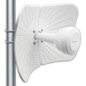 Qoltec Antena paraboliczna 4G 5G LTE | 2x19dBi | kierunkowa | zewnętrzna | 1710-2700 MHz | 3300-4200 MHz | N Female | wodoodporn