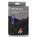 Qoltec Automatyczna ładowarka do akumulatora AGM GEL STD | Prostownik 12V | 4A | 48W | LED | Kabel 1.8m