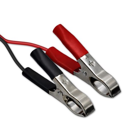 Qoltec Automatyczna ładowarka do akumulatora AGM GEL STD | Prostownik 24V | 2A | 48W | LED | Kabel 1.8m