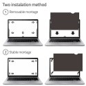 Qoltec Filtr prywatyzujący RODO do MacBook Air 13.6" | Magnetyczny | Ochrona wzroku
