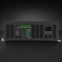 Qoltec Inteligentna profesjonalna ładowarka Monolith do akumulatorów LiFePO4 AGM GEL SLA | 80A | 12V | Szybkie ładowanie