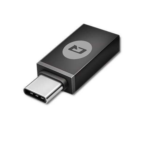 Qoltec Inteligentny czytnik chipowych kart ID SCR-0636 | USB 2.0 + Adapter USB-C