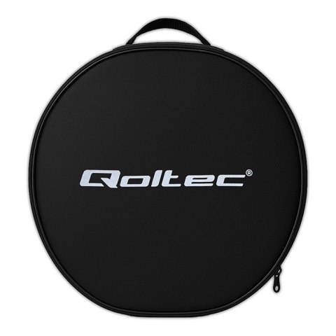 Qoltec Mobilna ładowarka do samochodu elektrycznego EV z regulacją 2w1 Typ2 | 3.5kW | 230V | Wi-fi | TUYA | SMART LIFE | LCD | P