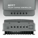 Qoltec Solarny regulator ładowania MPPT z czujnikiem temperatury 20A |12V / 24V | LCD | 2 x USB | GEL | LiFePO4