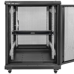 Qoltec Solidny stalowy Organizer kabli do szaf RACK 19