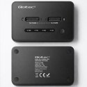 Qoltec Stacja dokująca dysków SSD M.2 NVMe| PCIe | USB-C | 20Gb/s | DUAL 2 x 8TB | klonowanie offline