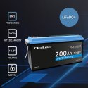 Qoltec Akumulator LiFePO4 Litowo-Żelazowo-Fosforanowy | 12.8V | 200Ah | 2560Wh | BMS