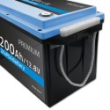 Qoltec Akumulator LiFePO4 Litowo-Żelazowo-Fosforanowy | 12.8V | 200Ah | 2560Wh | BMS