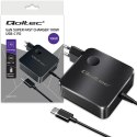 Qoltec Ładowarka sieciowa GaN Super Fast 100W | USB-C PD | 5-20V | 3-5A | Laptop | MacBook | Smartfon | kabel 1.8m