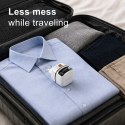 Qoltec Ładowarka sieciowa GaN Super Fast 65W | USB-C PD PPS | 5-20V | 3-3.25A | Laptop | MacBook | Smartfon | wysuwany kabel