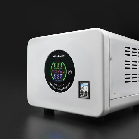 Qoltec Automatyczny stabilizator napięcia AVR 10000VA