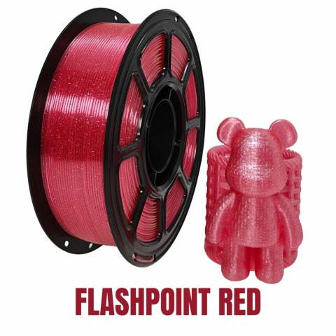 Profesjonalny Filament NR-032 / PETG FLASHPOINT RED (1,75mm 1KG)