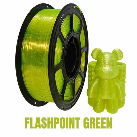 Profesjonalny Filament NR-034 / PETG FLASHPOINT GREEN (1,75mm 1KG)