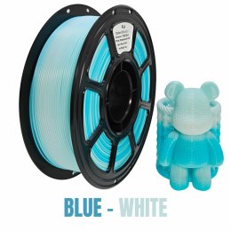 Profesjonalny Filament NR-037 / PETG BLUE-WHITE 1,75mm (1KG)