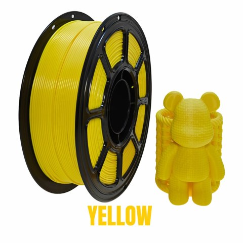 Profesjonalny Filament NR-045 / PLA YELLOW 1,75mm 1KG