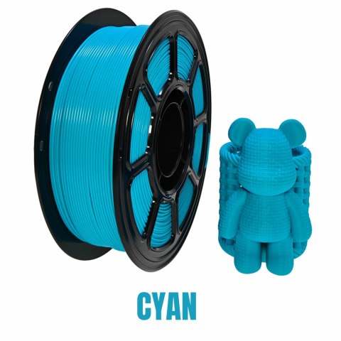 Profesjonalny Filament NR-057 / PLA CYAN 1,75mm 1KG