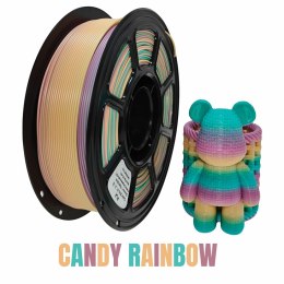 Profesjonalny Filament NR-069 / PLA CANDY RAINBOW (1,75mm 1KG)