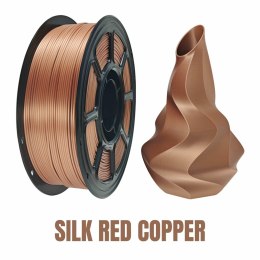 Profesjonalny Filament NR-072 / PLA+ SILK RED COPPER (1,75mm 1KG)