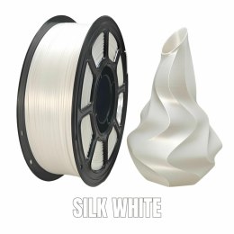 Profesjonalny Filament NR-077 / PLA+ SILK WHITE 1,75mm (1KG)