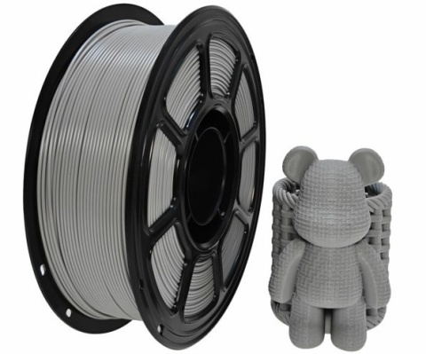 Profesjonalny Filament NR-002 / PETG GREY 1,75mm 1KG