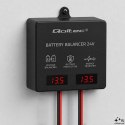 Qoltec Balanser napięcia 24V do akumulatorów 2 x 12V | 5A | AGM GEL LiFePO4 | LED
