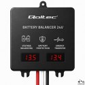 Qoltec Balanser napięcia 24V do akumulatorów 2 x 12V | 5A | AGM GEL LiFePO4 | LED