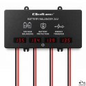Qoltec Balanser napięcia 48V do akumulatorów 4 x 12V | 10A | AGM GEL LiFePO4 | LED