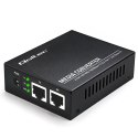 Qoltec Dwukierunkowy Media Konwerter SWITCH Ethernet 2x RJ45 2x SFP| 1000Mb/s | 5V