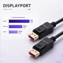 Qoltec Kabel DisplayPort v2.1 męski | DisplayPort v2.1 męski | 8K | 54G | 5m