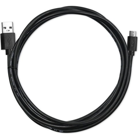 Qoltec Kabel USB A męski | Micro USB B męski | 1.8m